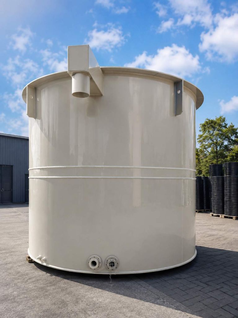 Custom welded plastic tank